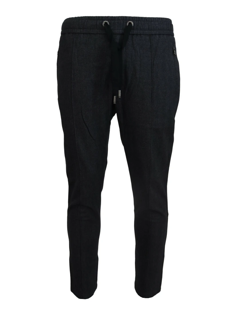 Gray Cotton Jogger Men Pants