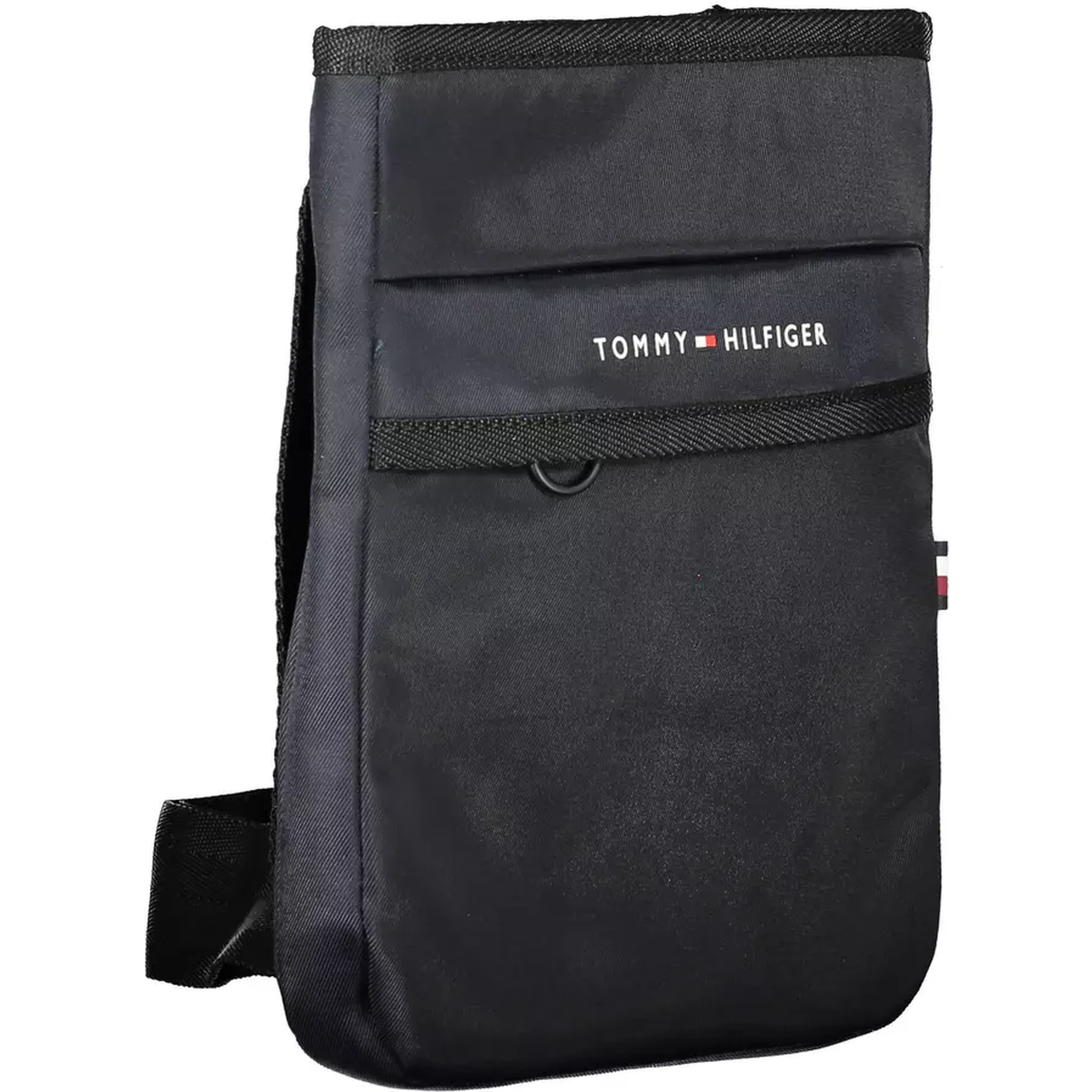Blue Polyester Shoulder Bag