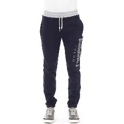 Blue Cotton Pant