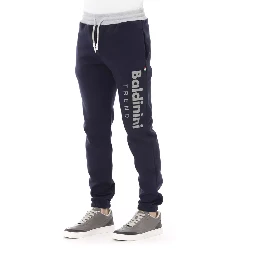 Blue Cotton Pant