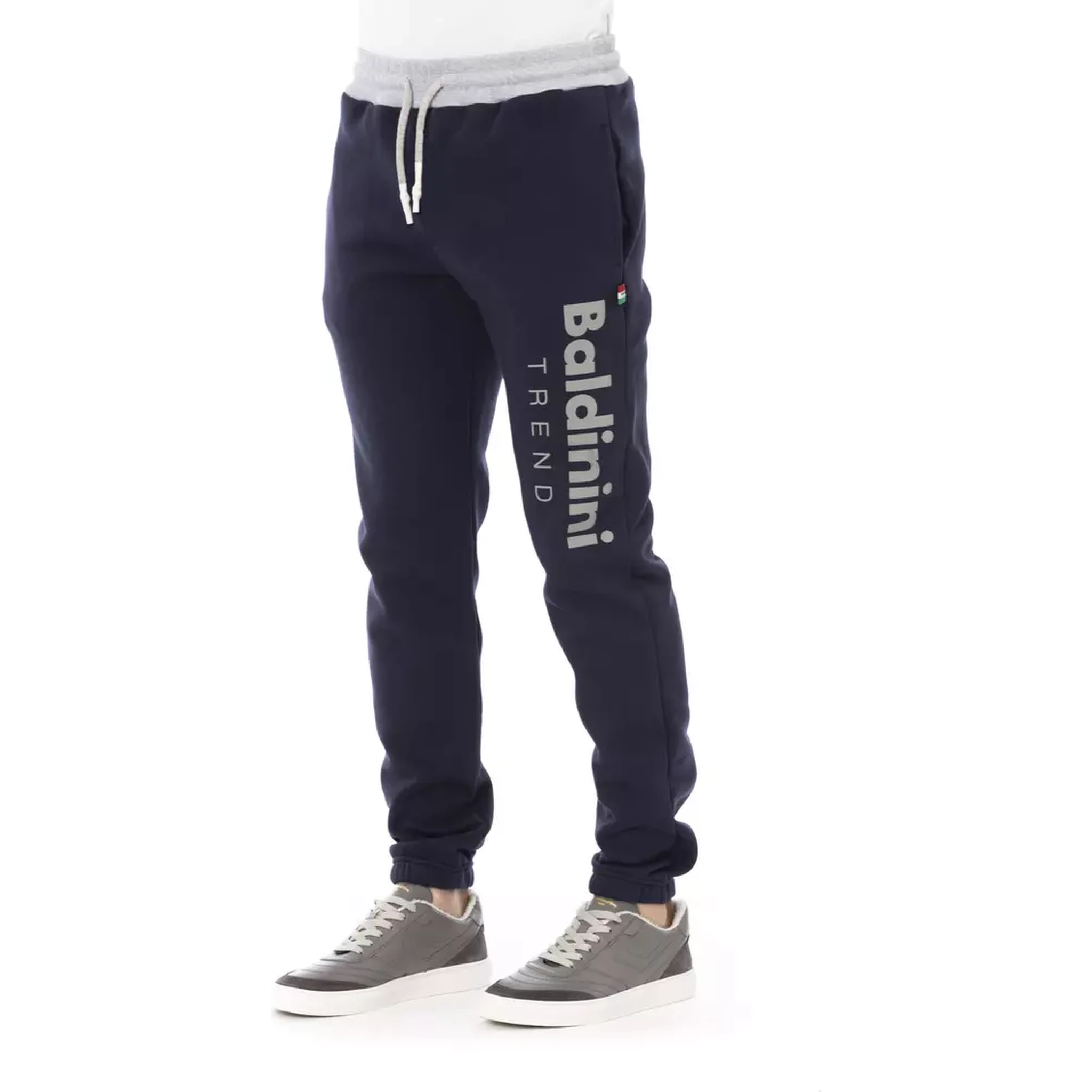 Blue Cotton Pant