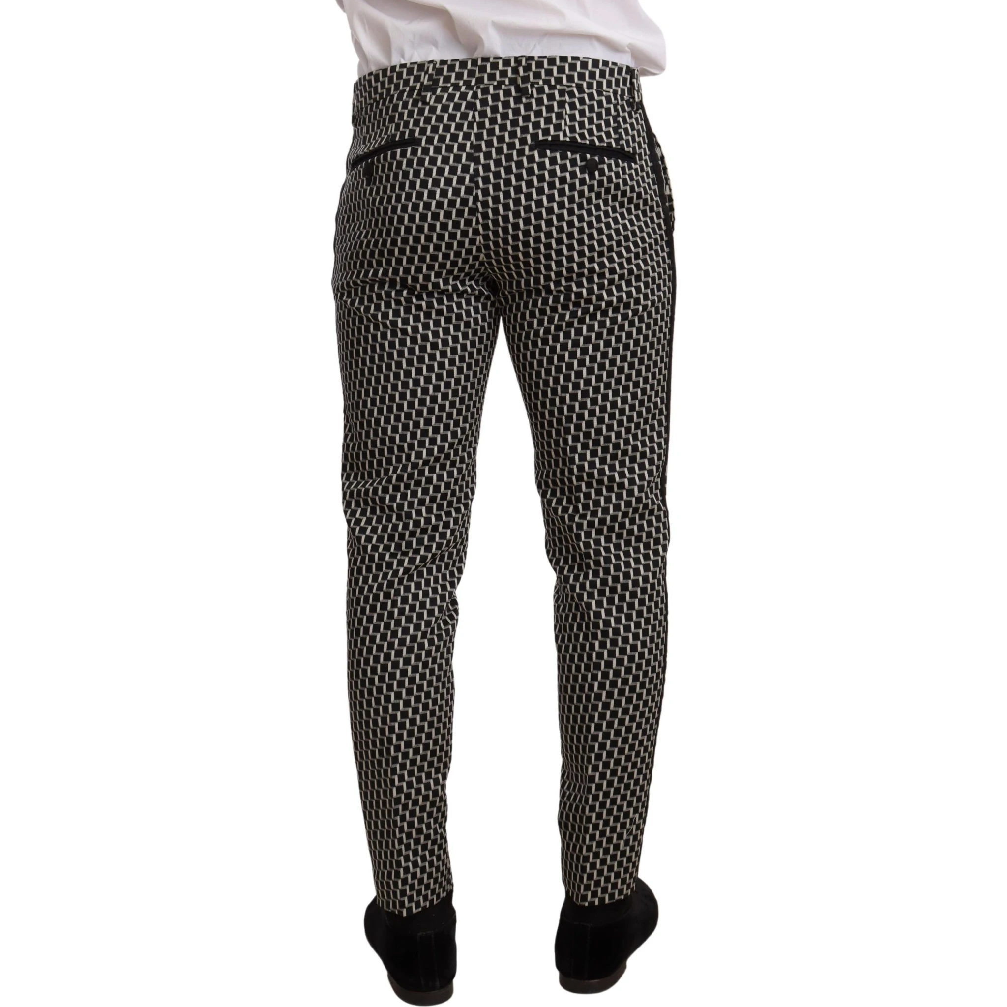 Black White Check 3 Piece Set MARTINI Suit