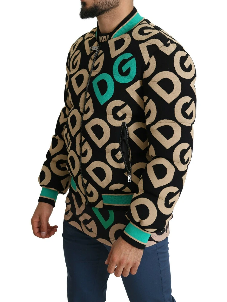 Multicolor DGMILLENNIALS Logo Print Jacket alternative