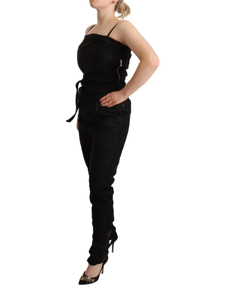 Black Spaghetti Strap Jumpsuit Dress alternative