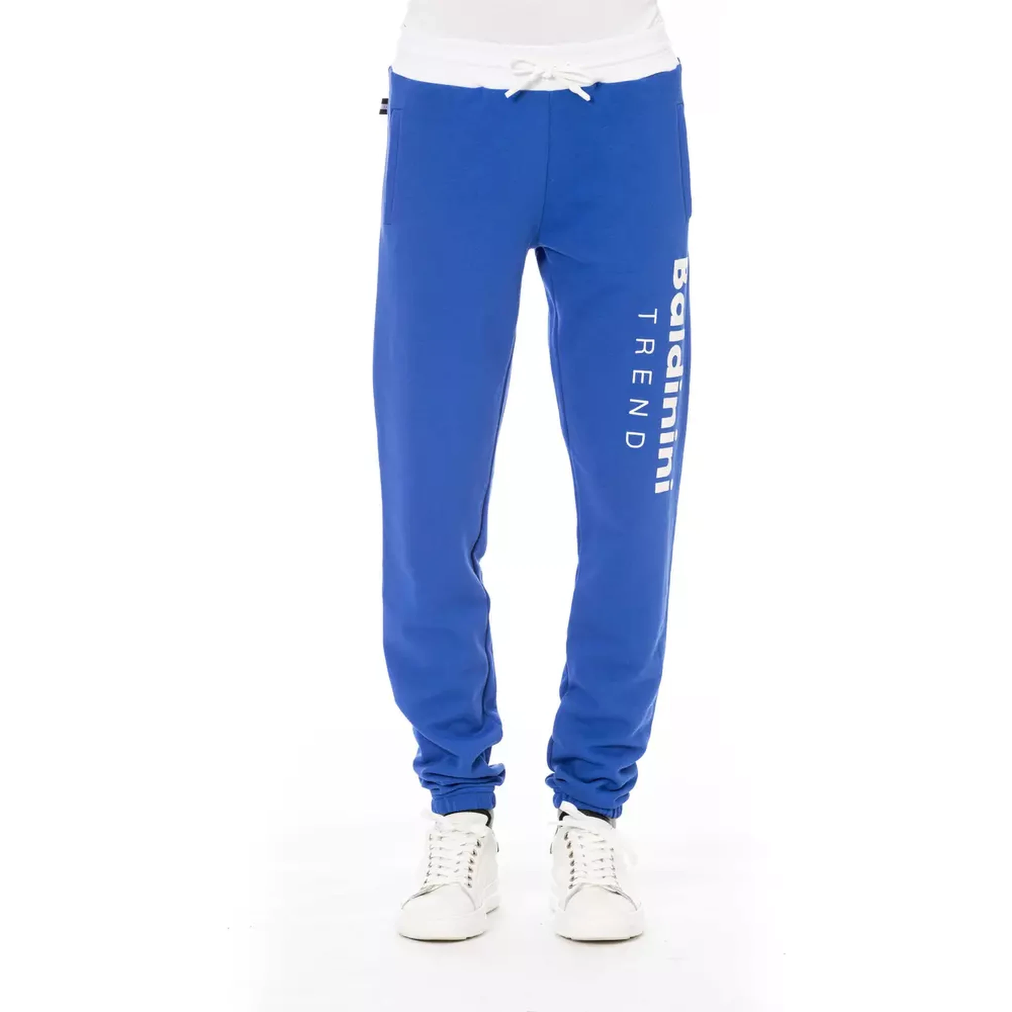 Blue Cotton Pant
