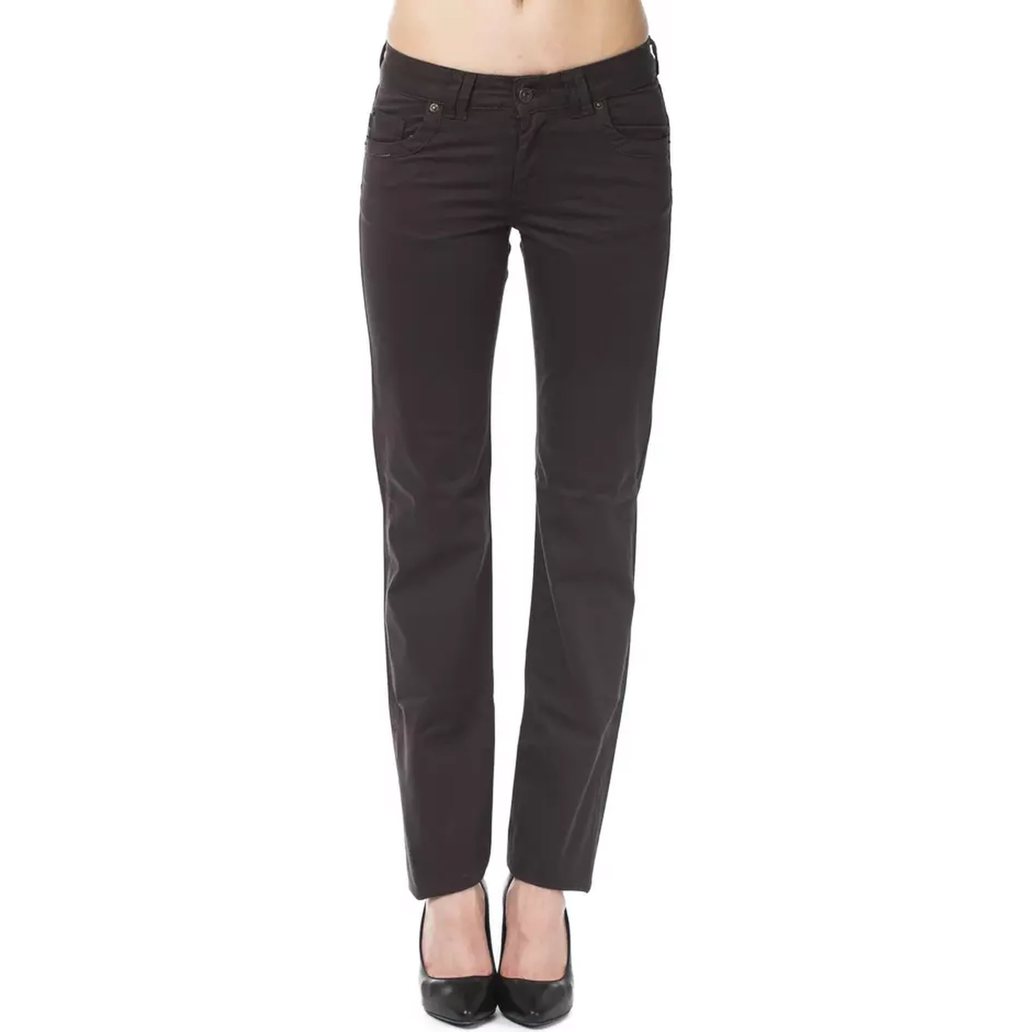 Brown Cotton Pant