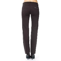 Brown Cotton Pant