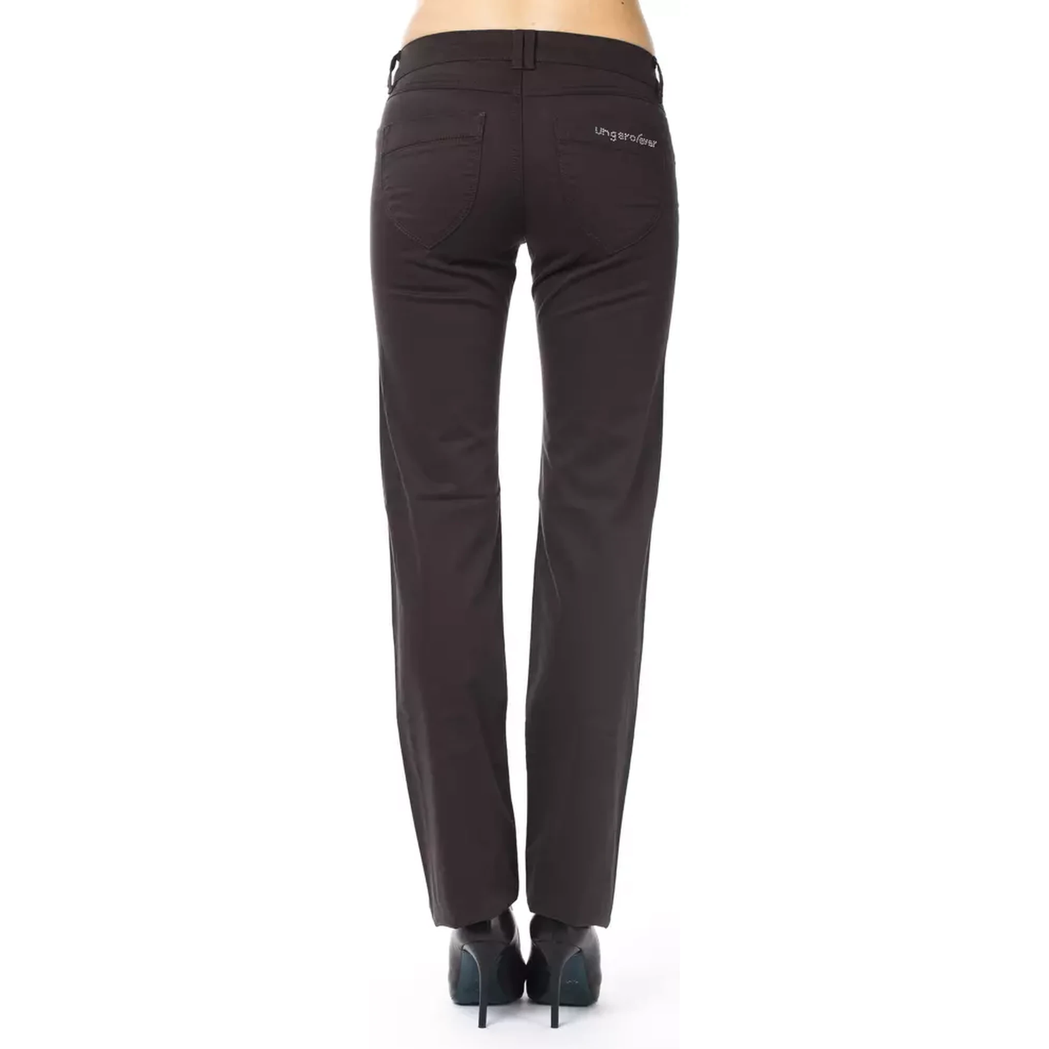 Brown Cotton Pant