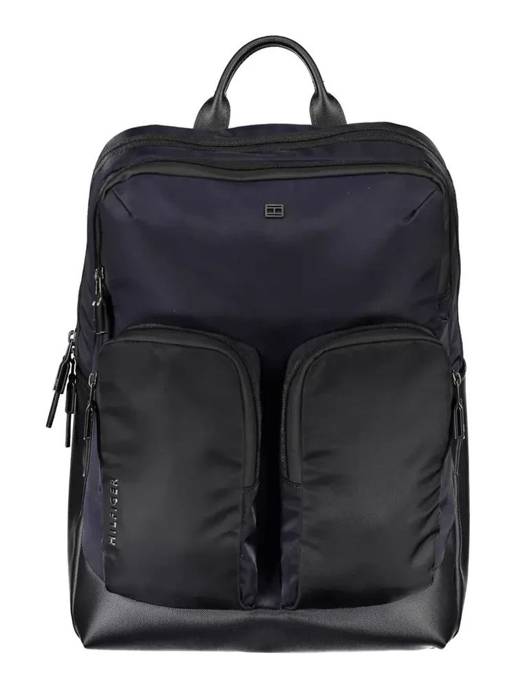 Men's Black Polyethylene Backpack