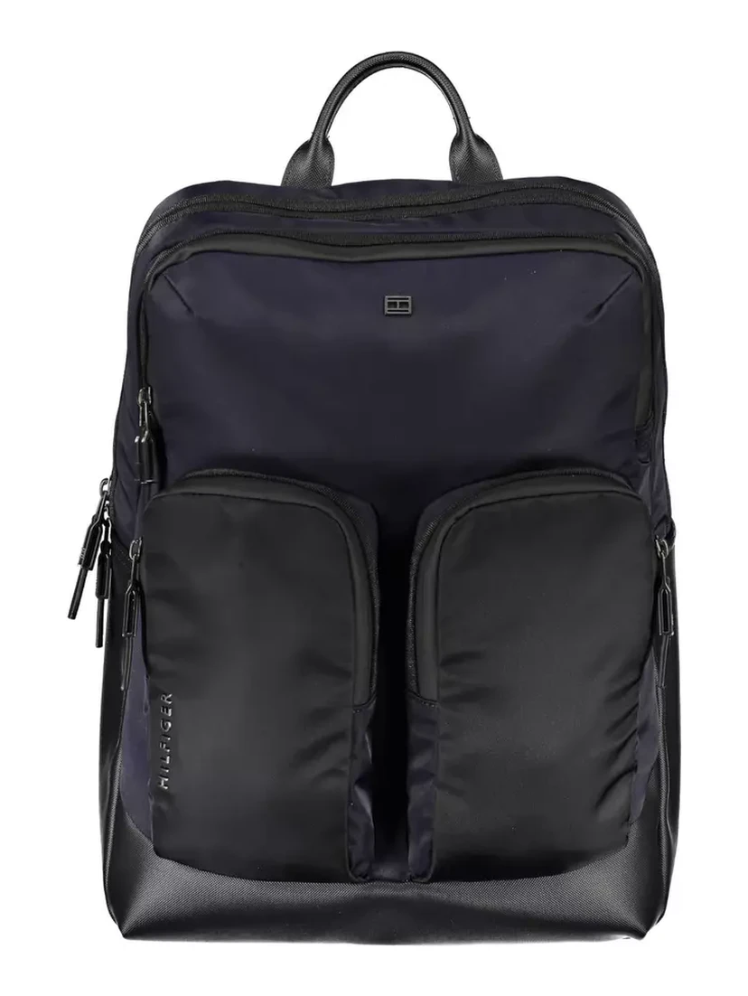 Men's Black Polyethylene Backpack