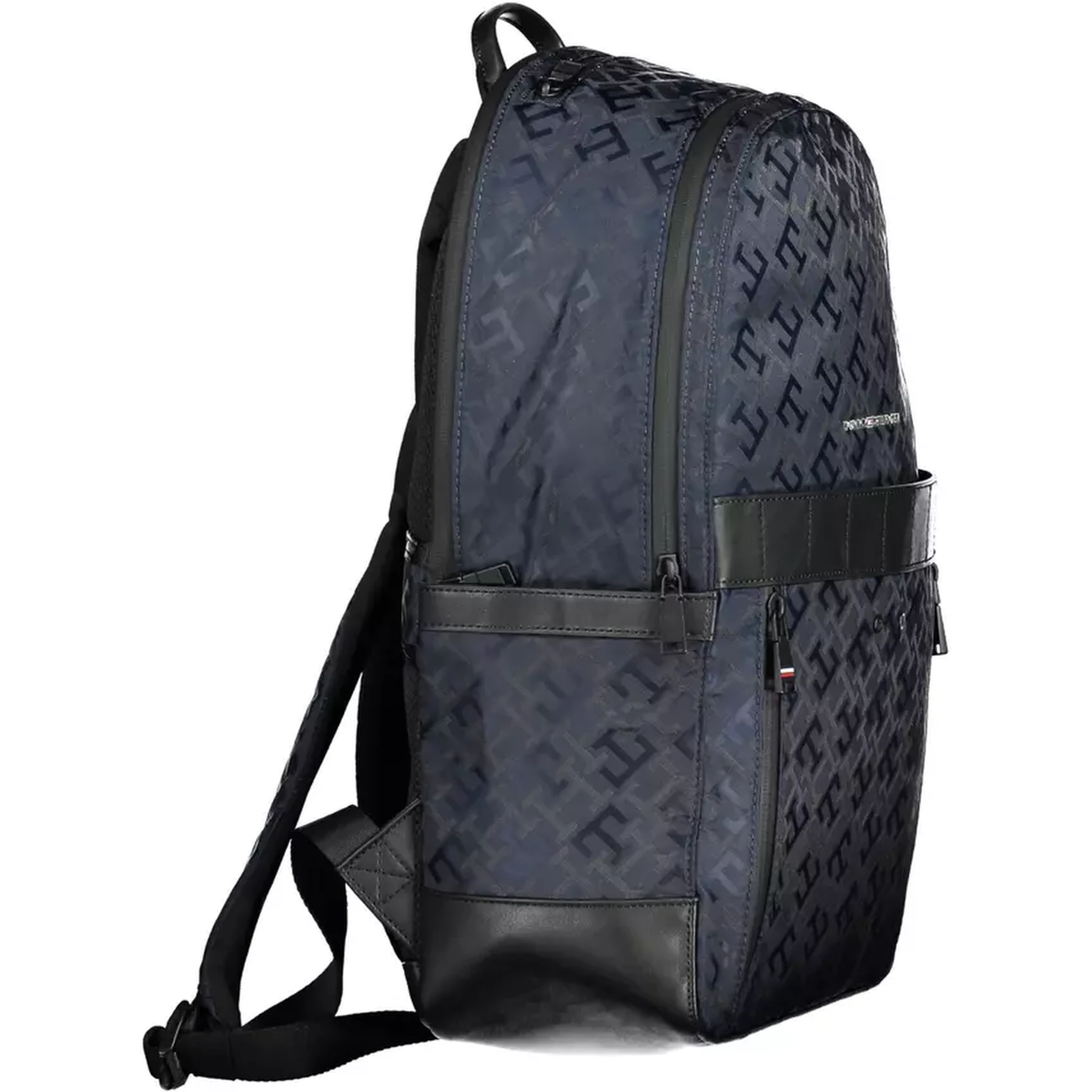 Blue Polyester Backpack