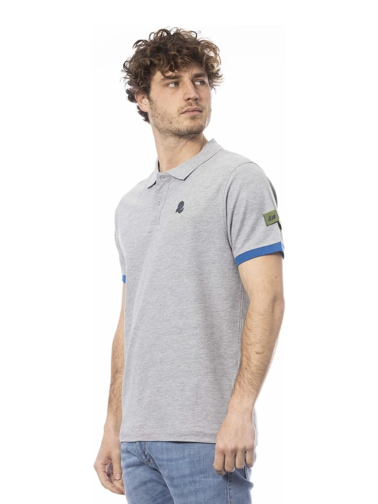 Gray Cotton Polo Shirt alternative