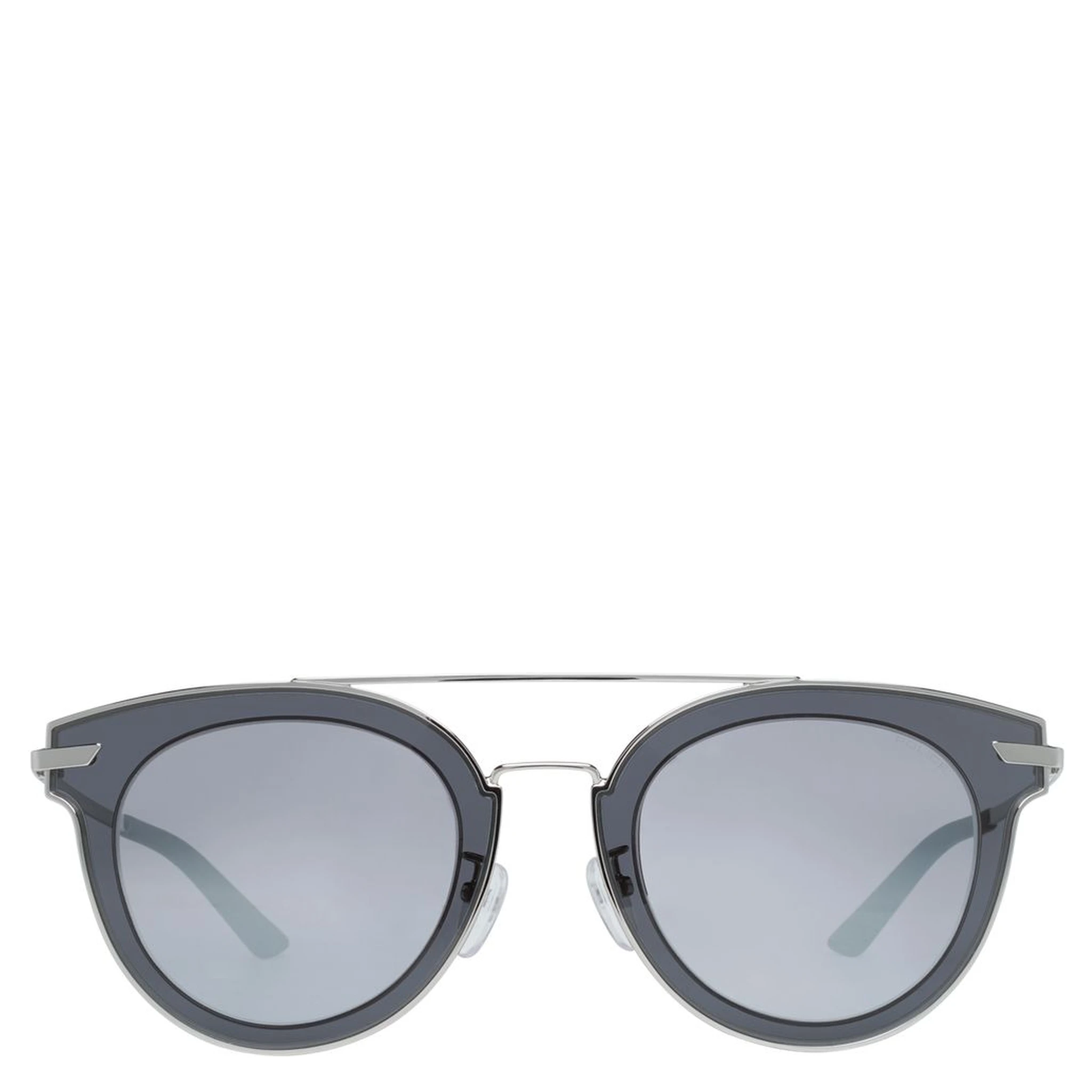 Silver Metal & Plastic Sunglasses