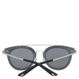 Silver Metal & Plastic Sunglasses