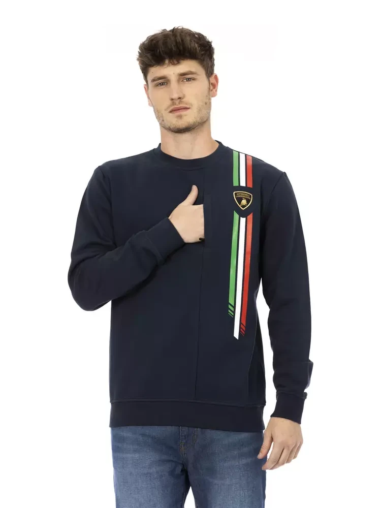 Blue Cotton Sweater