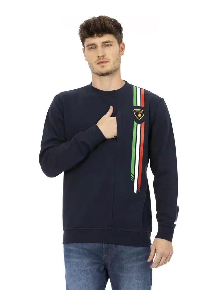 Blue Cotton Sweater