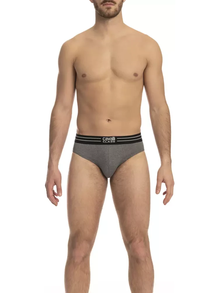 Gray Cotton Boxer
