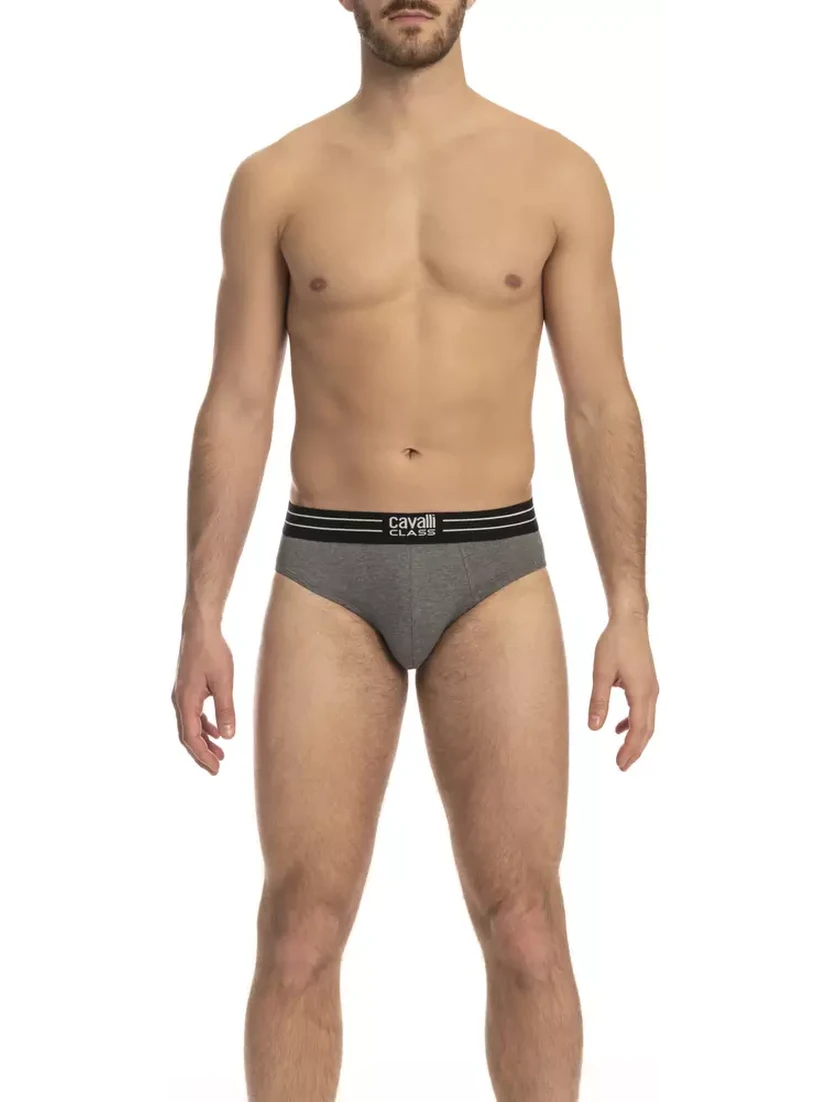 Gray Cotton Boxer
