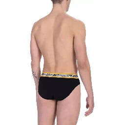 بوكسر قطني أسود