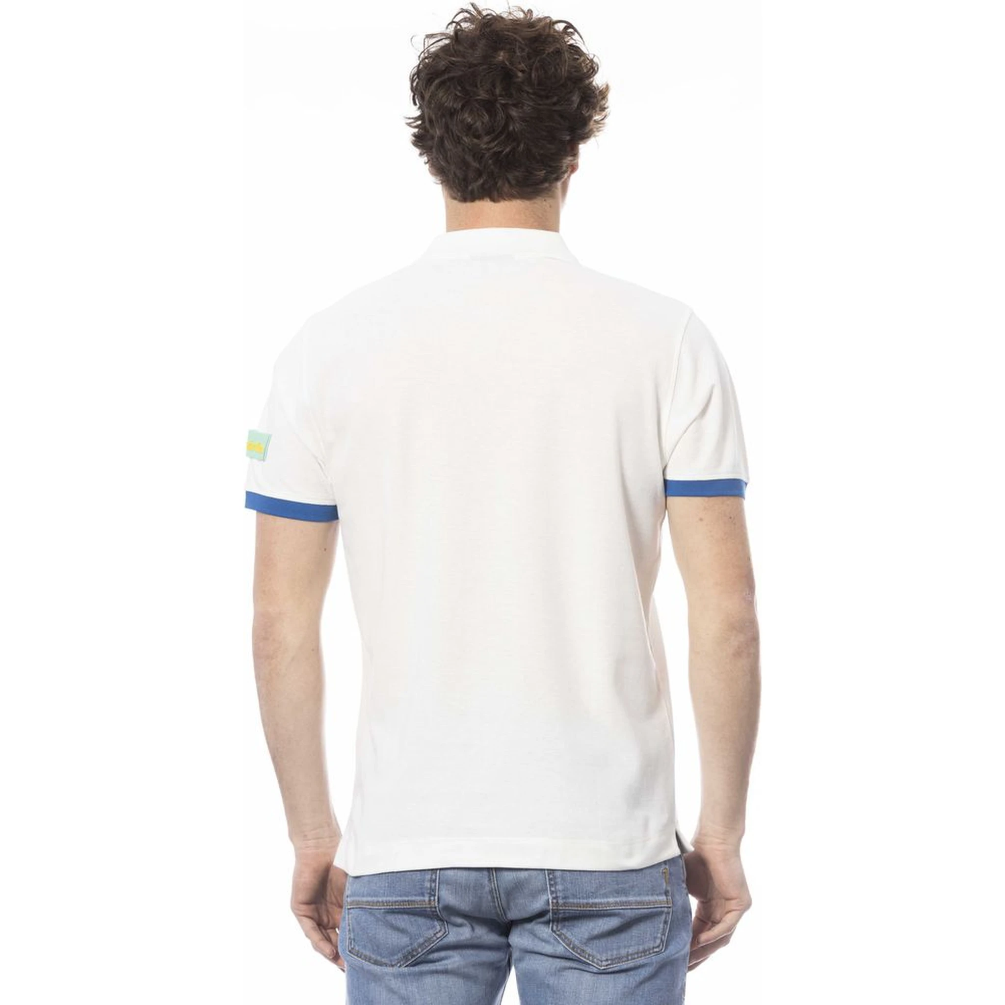 White Cotton Polo Shirt