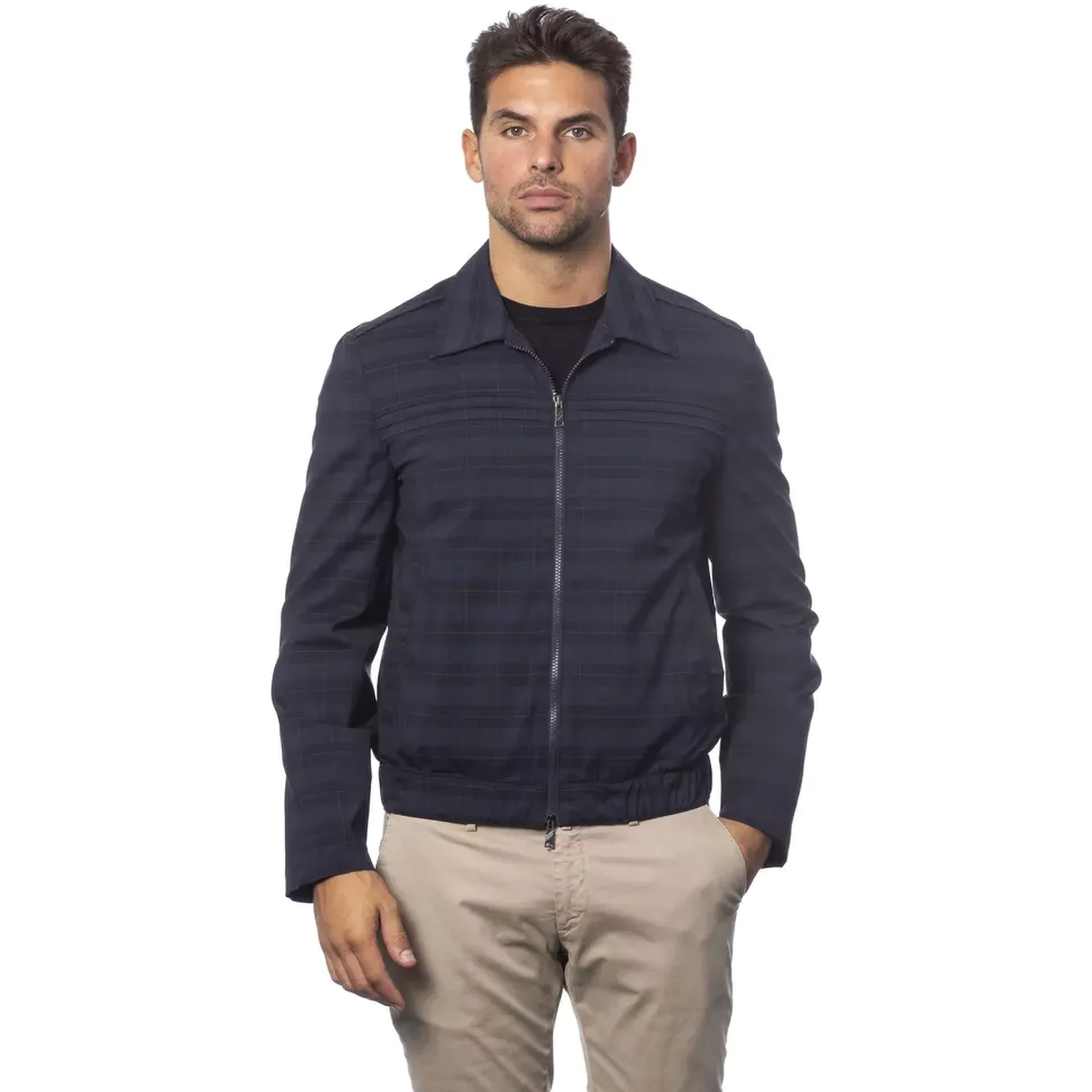 Blue Wool Light Jacket