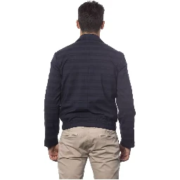 Blue Wool Light Jacket