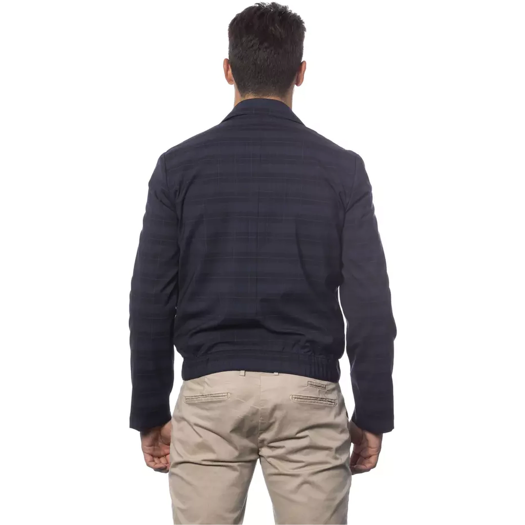 Blue Wool Light Jacket