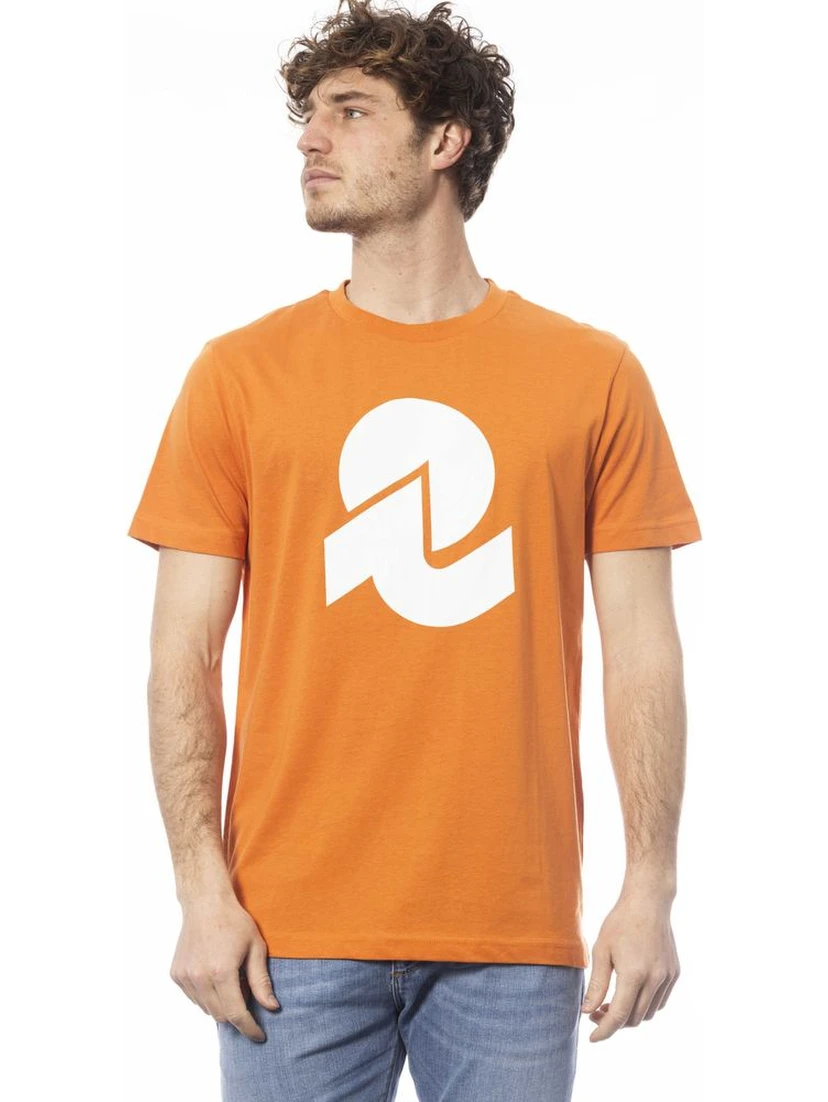 Orange Cotton T-Shirt