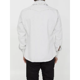 Cotton denim shirt