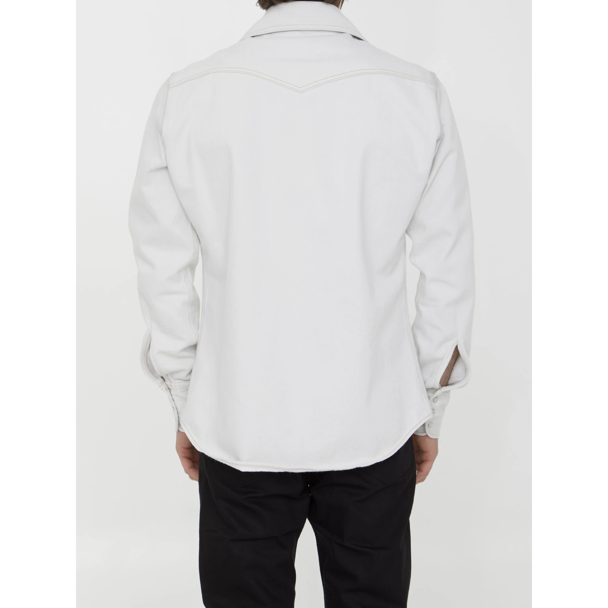 Cotton denim shirt