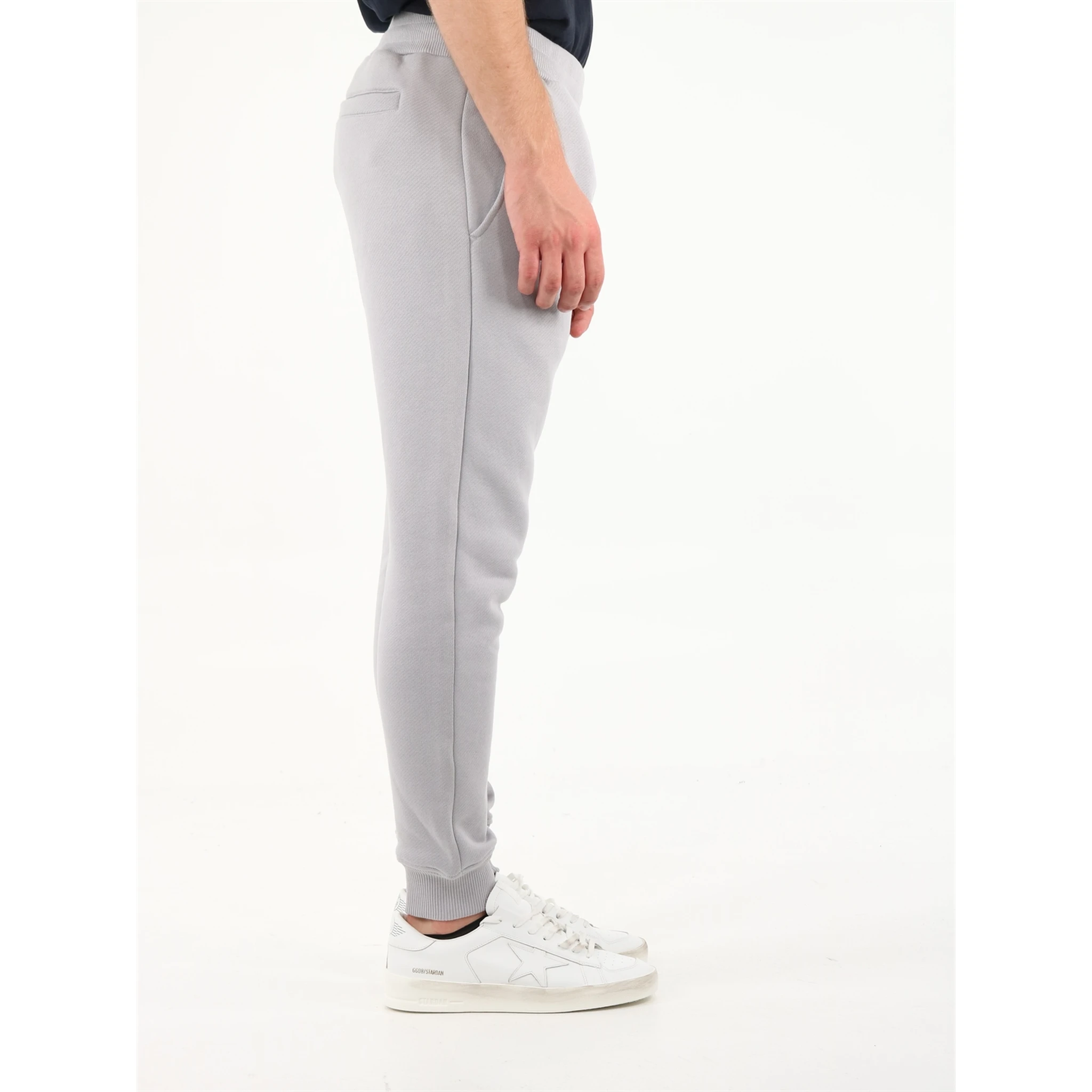Gray jogging pants