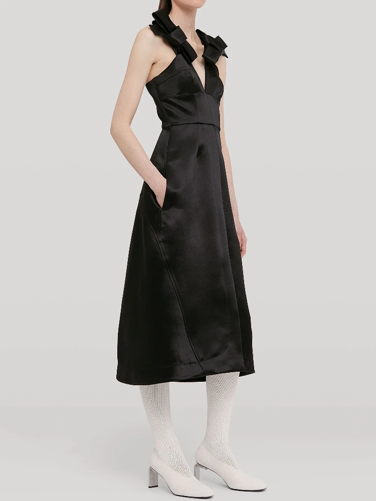 Bow-detail Midi Dress alternative