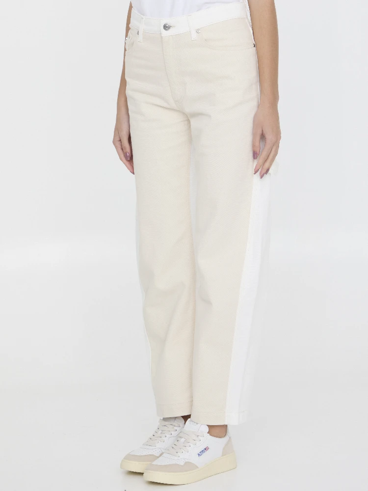 Banana leg Utility jeans alternative