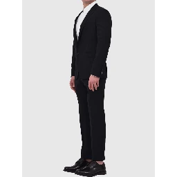 Two-piece black suit