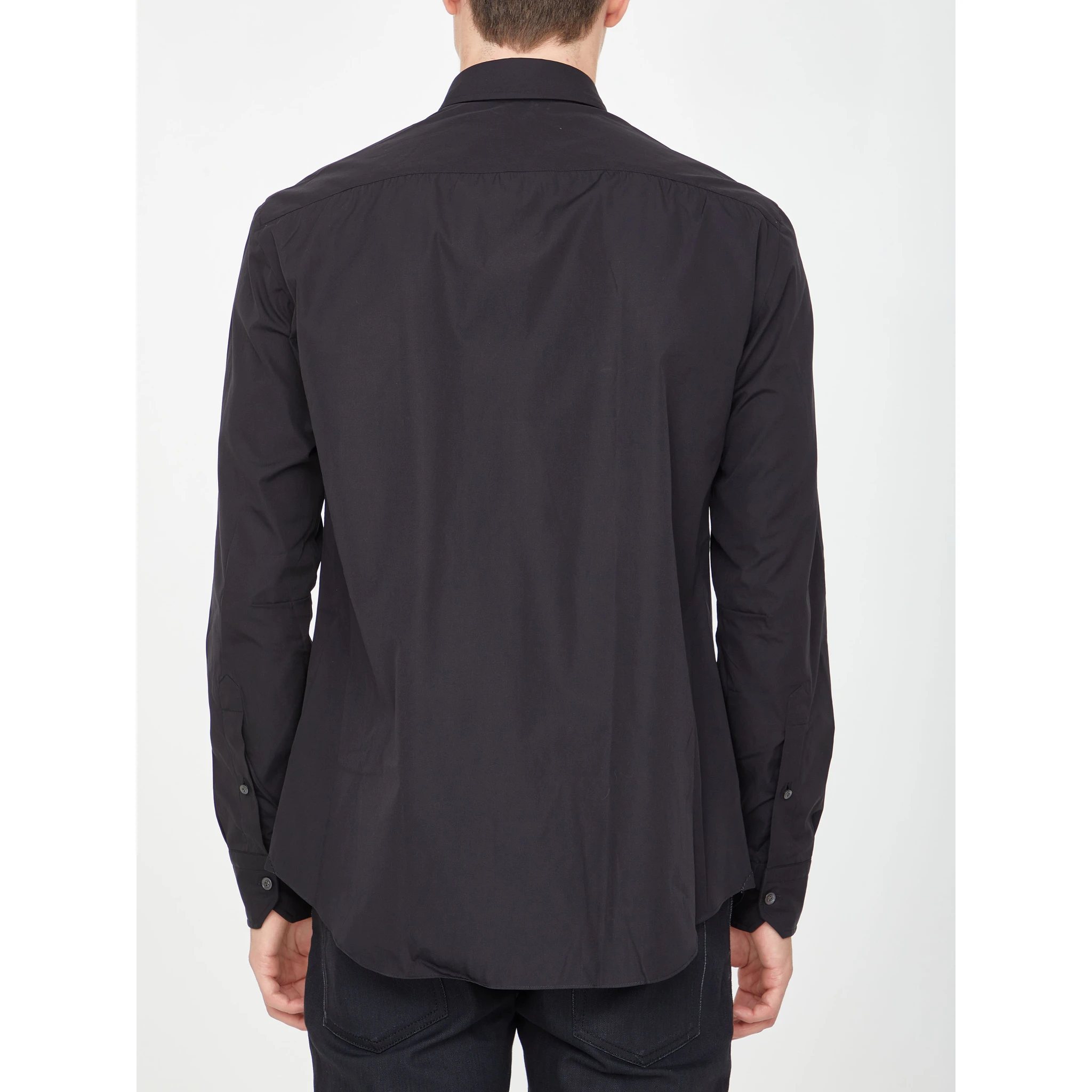 Black cotton shirt