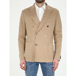 Beige cotton jacket