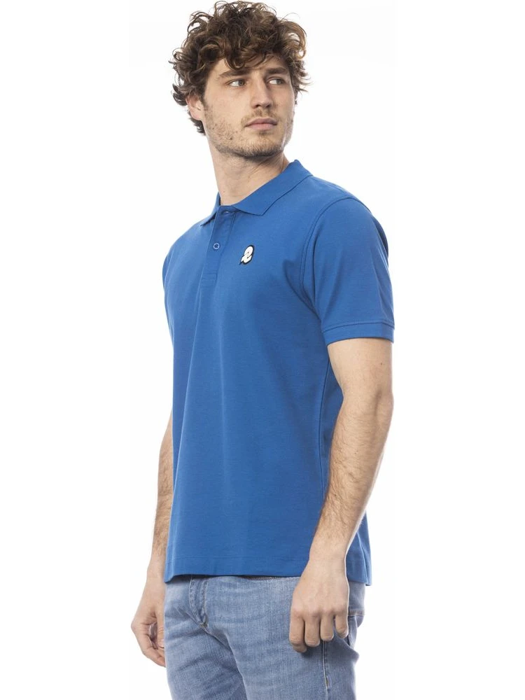 Blue Cotton Polo Shirt alternative
