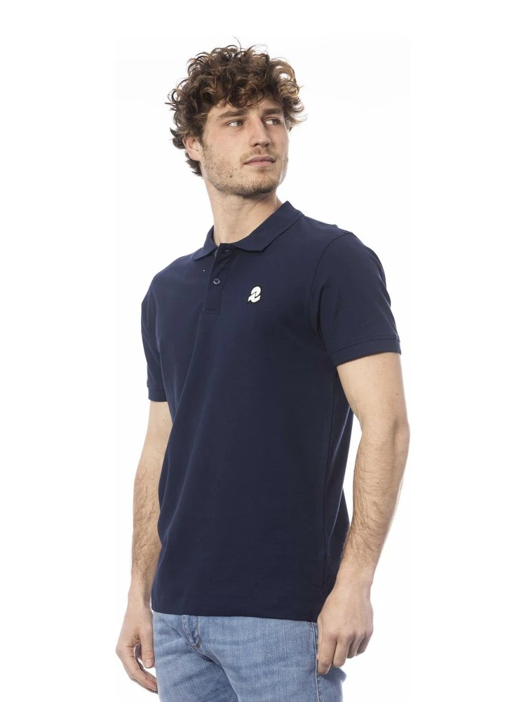 Blue Cotton Polo Shirt alternative