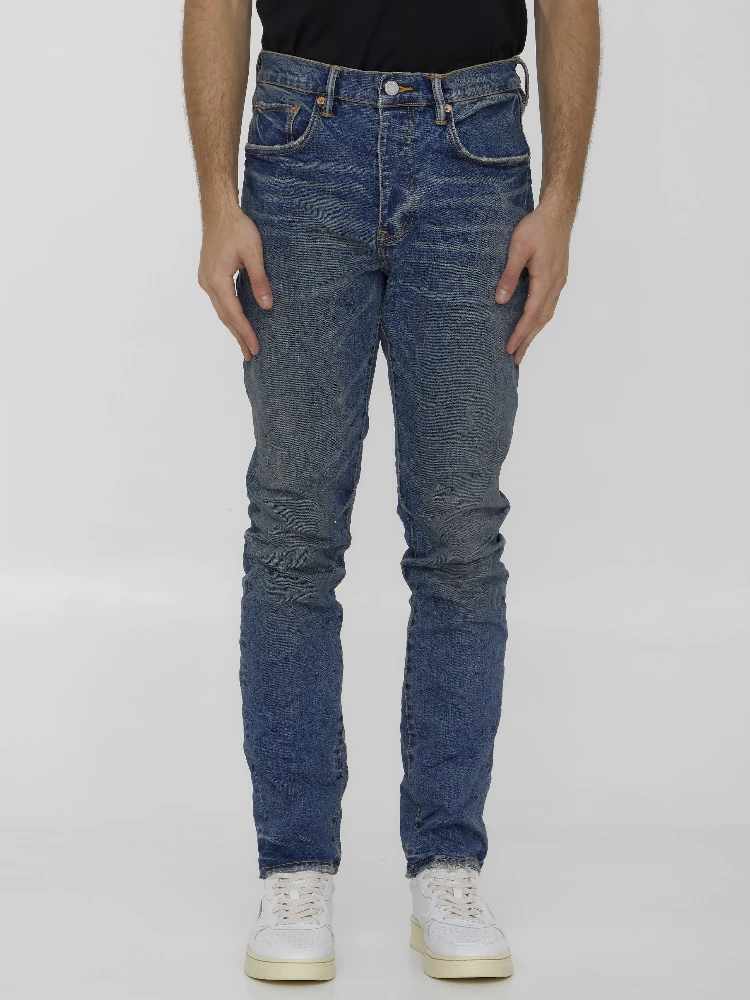 Light-blue denim jeans