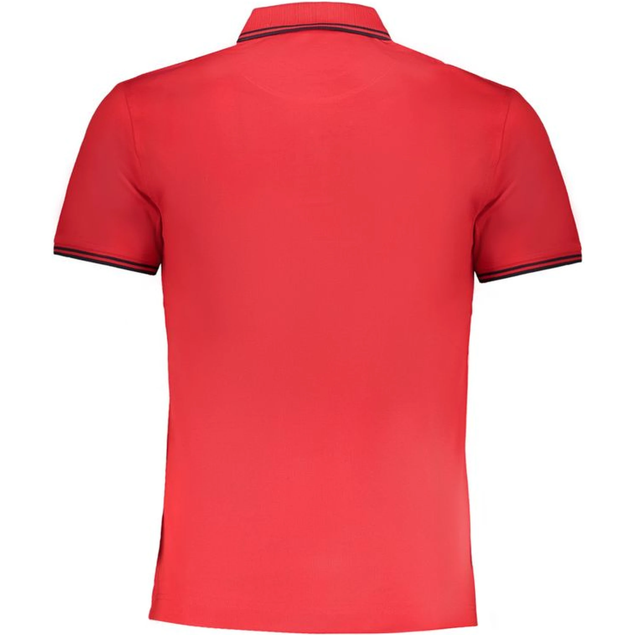 Red Cotton Polo Shirt