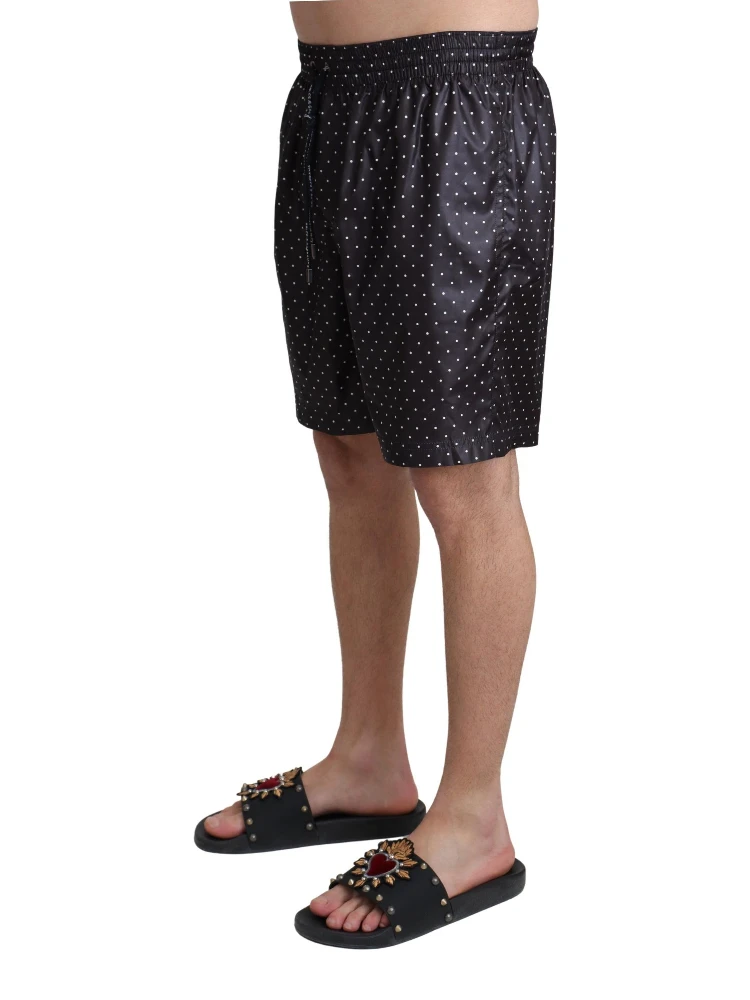 Black Polka Dot Print Beachwear Swimwear alternative