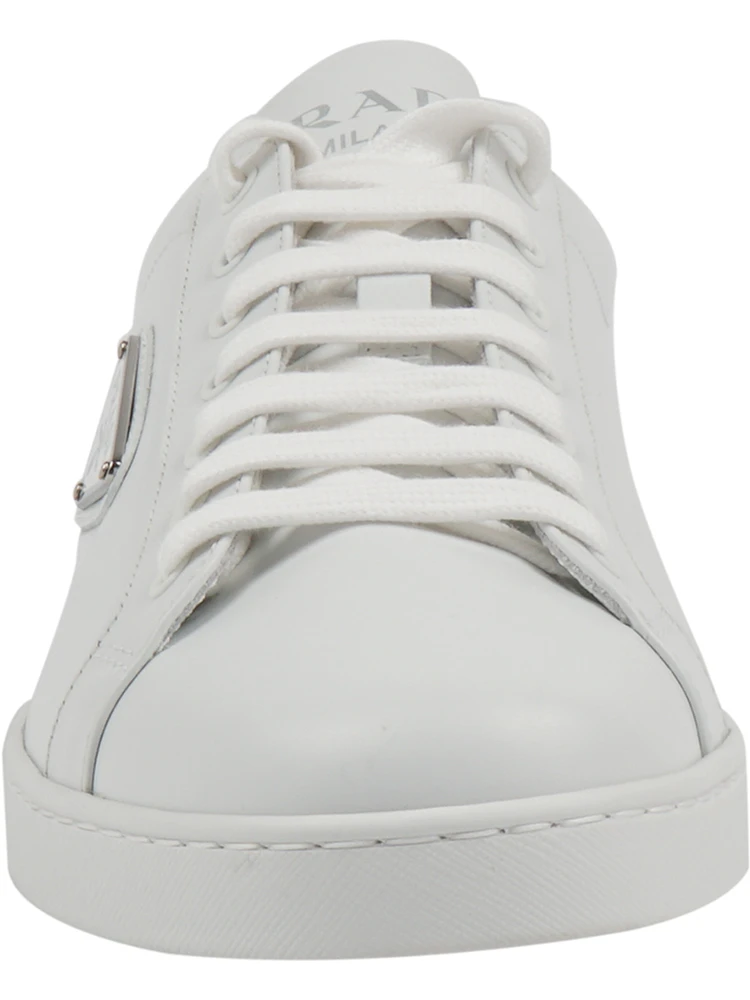 Logo Sneakers in Brushed Leather alternative