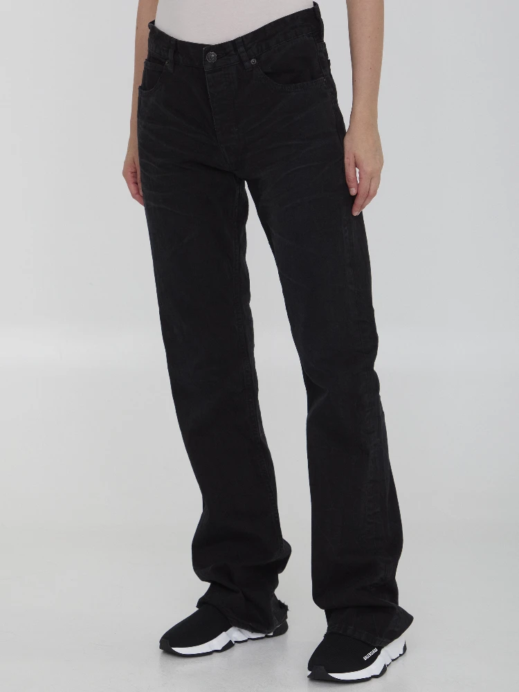 Low waist straight jeans alternative