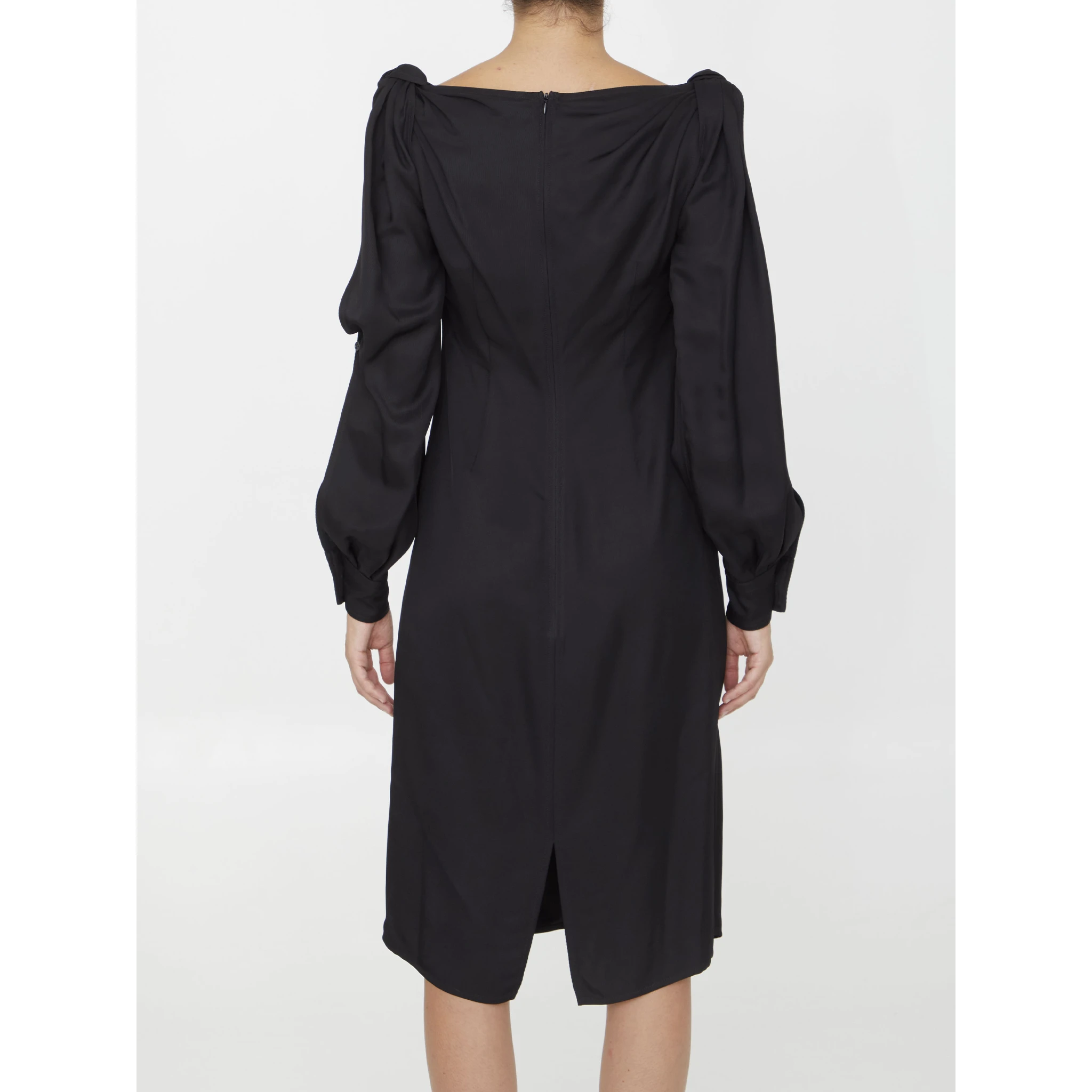 Viscose midi dress
