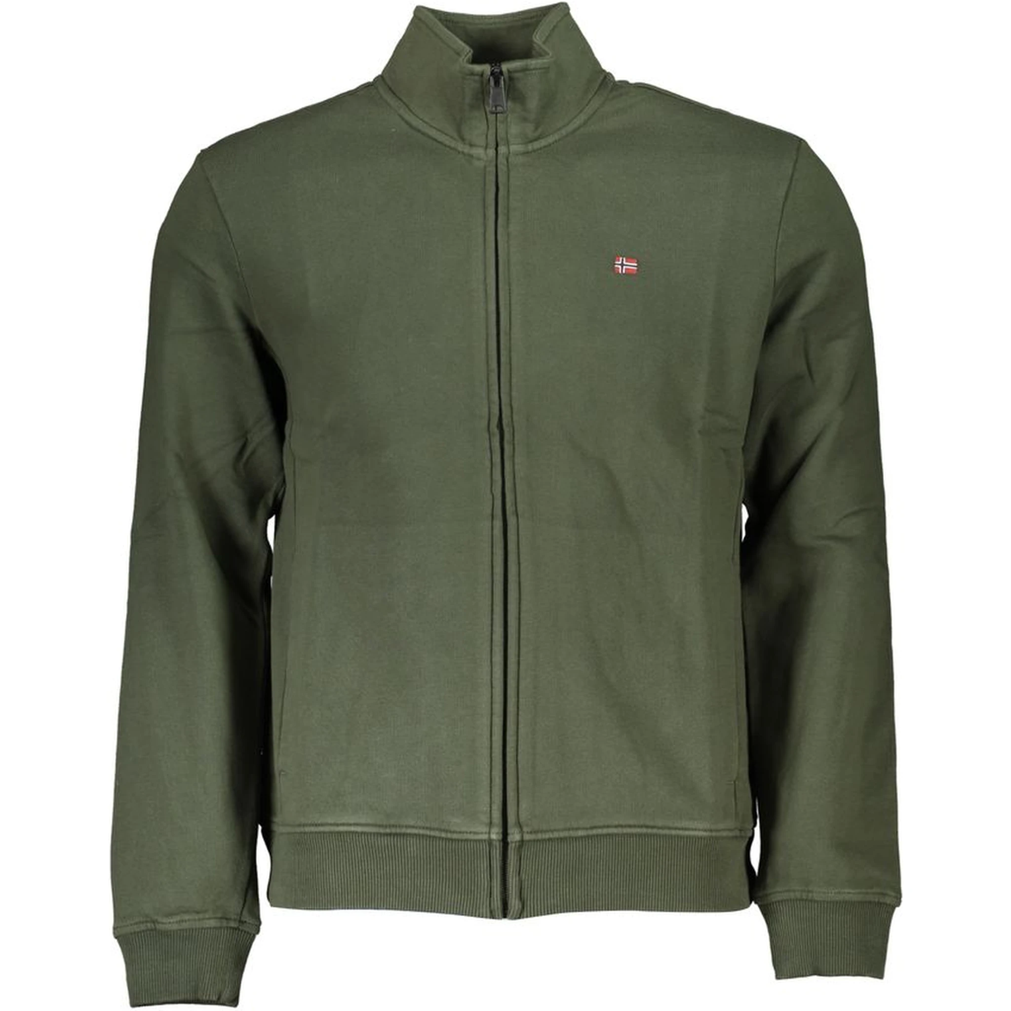 Green Cotton Sweatshirt
