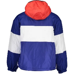 Blue Polyester Jackets & Coat
