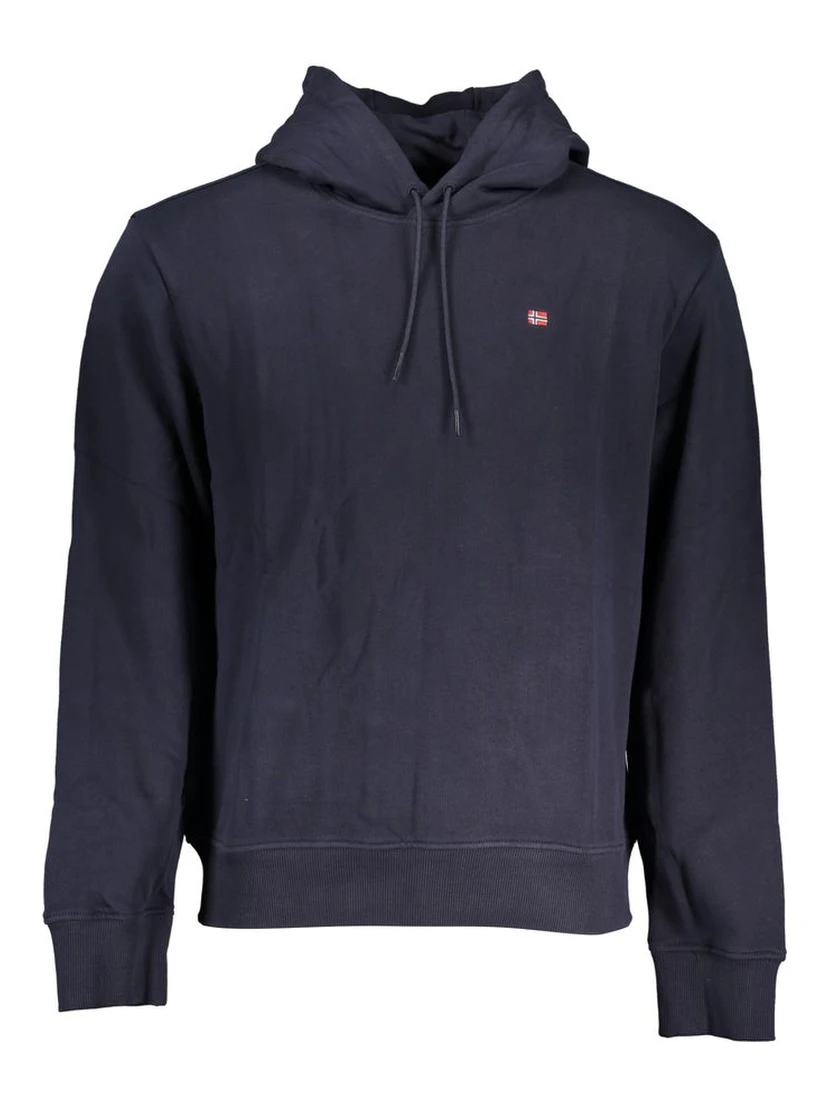 Blue Cotton Sweatshirt