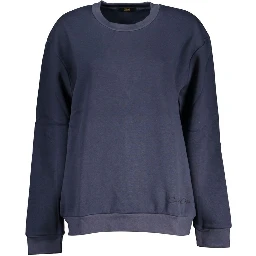 Blue Cotton Sweatshirt