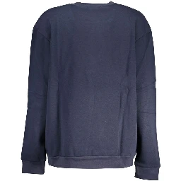 Blue Cotton Sweatshirt