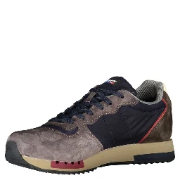 Blue Polyester Sneaker